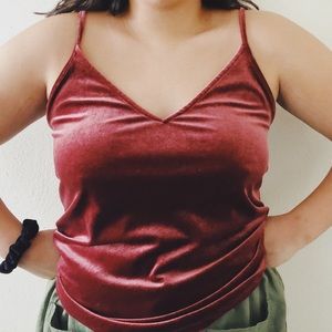 Velvet tank